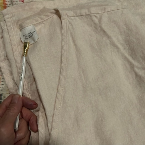 LinenHandmadeStudio Wrap Dress Handmade in Lithuania - Picture 5 of 6